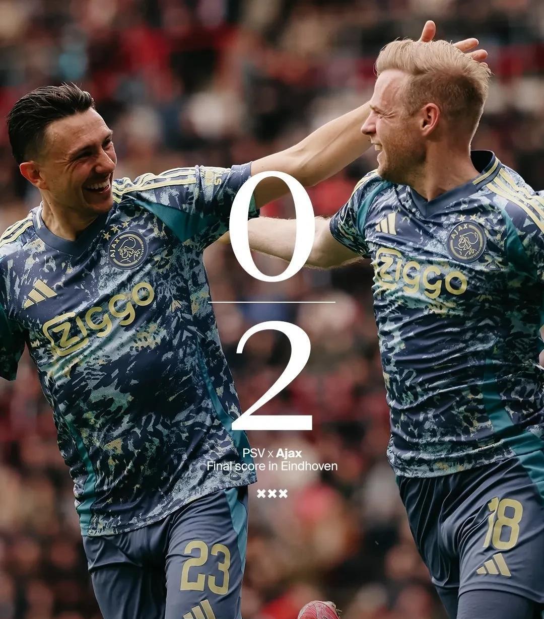 阿贾克斯风采依旧,晋级路上无敌 阿贾克斯风采依旧,晋级路上无敌